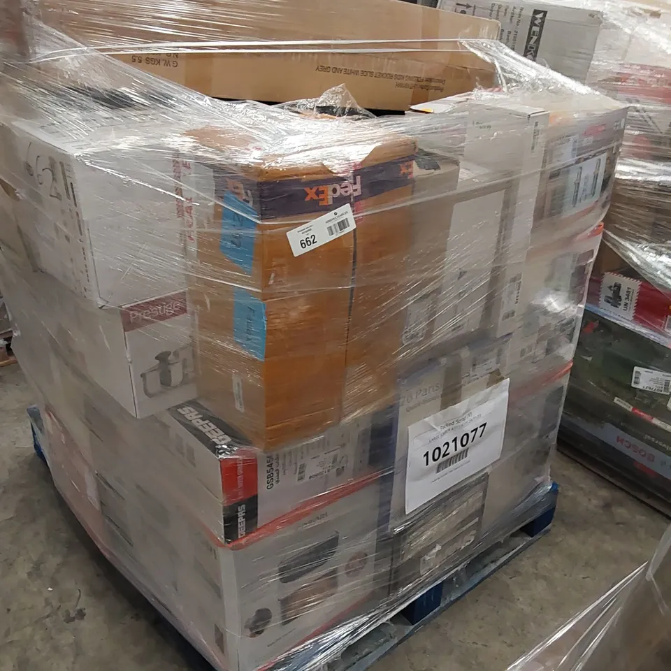 PALLET OF APPROXIMATELY 36 ASSORTED ELECTRONIC AND HOUSEHOLD ITEMS TO INCLUDE 