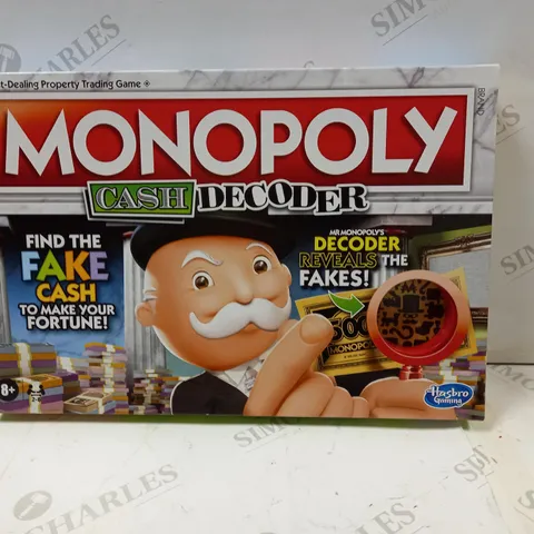 BOXED MONOPOLY CASH DECODER