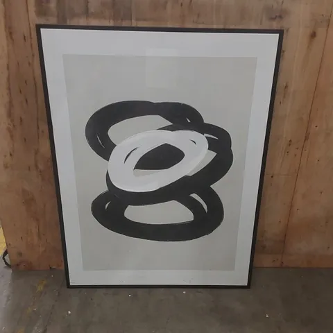 FRAMED ABSTRACT ARTWORK