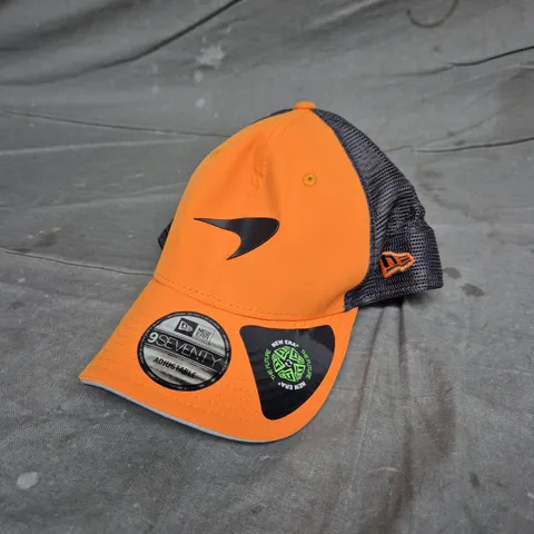 New Era McLaren Formula 1 Team Cap – Orange & Black, 9SEVENTY Adjustable