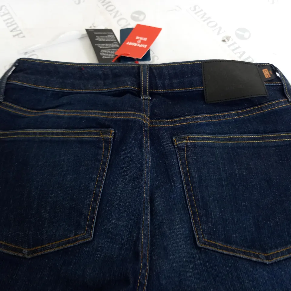 SUPERDRY LUTGERS DARK INK JEANS - 31/32