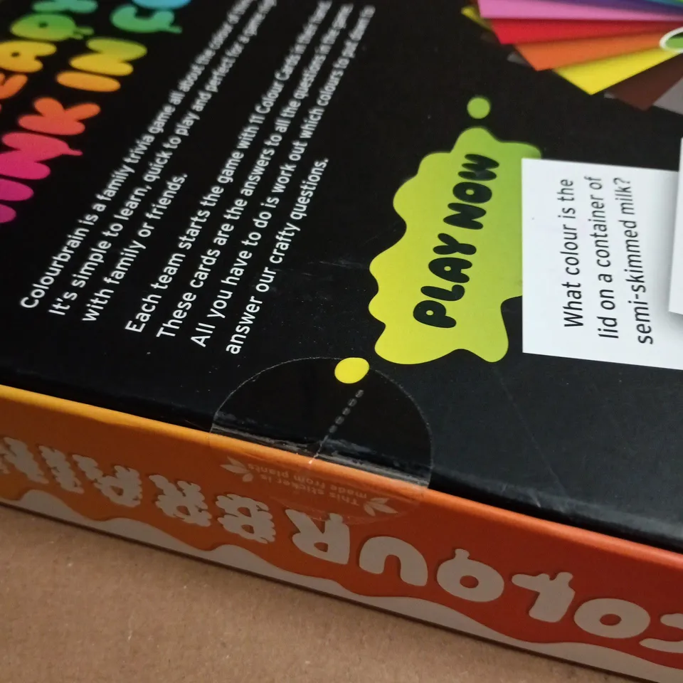 COLOUR BRAIN – A COLOUR-BASED PARTY GAME BY BIG POTATO