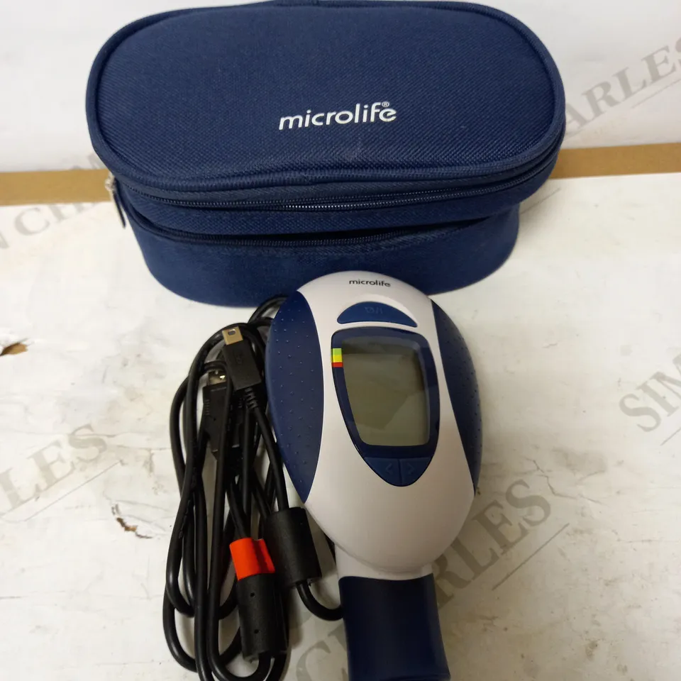 MICROLIFE PF-100 MICROLIFE PEAK FLOW & ASTHMA METER - EXPIRATORY FLOW PEF AND FEV1 MEASUREMENT