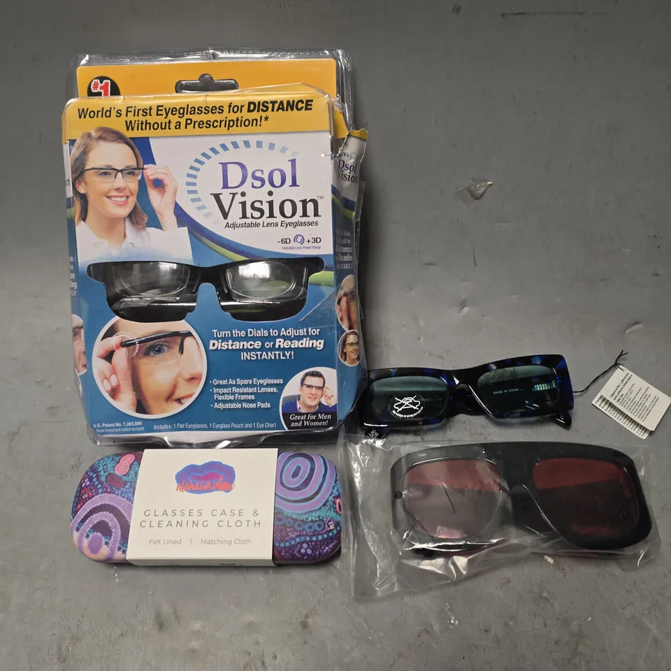 APPROXIMATELY 10 ASSORTED GLASSES/SUNGLASSES IN VARIOUS DESIGNS 