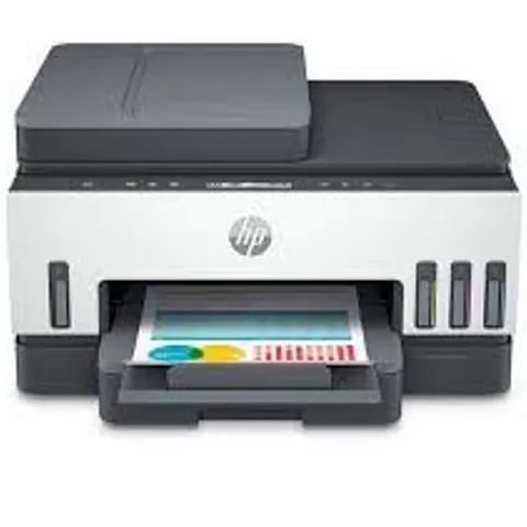 BOXED HP SMART TANK 7306; WIRELESS ALL IN ONE CARTRIDGE FREE PRINTER