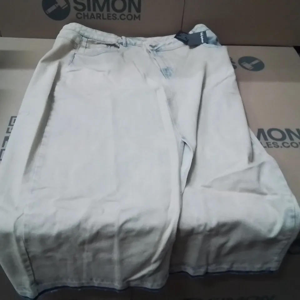 BOXED BRAND NEW APPROXIMATELY 14 SIMPLY BE MAXI SKIRT VINTAGE BLUE SIZE 22