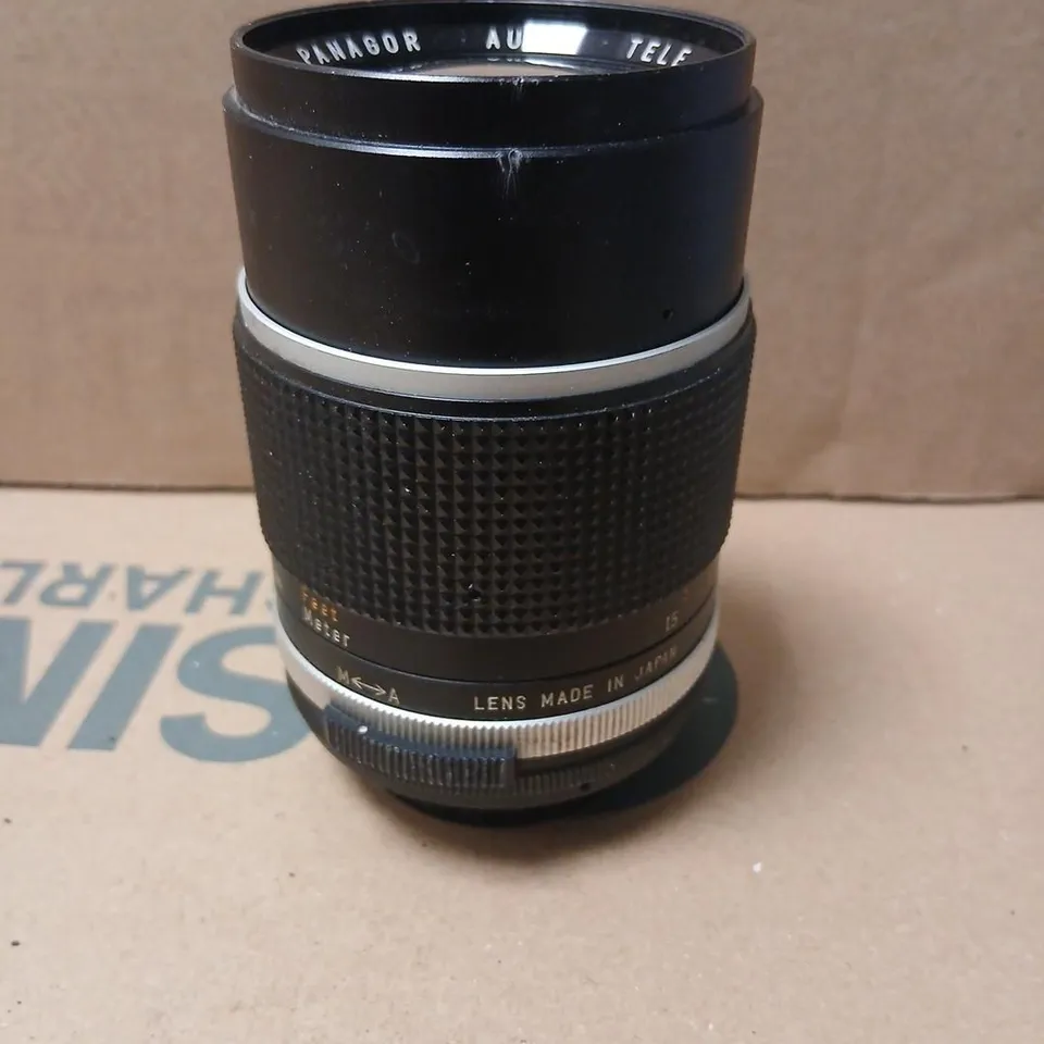 PANAGOR AUTO TELE 135MM F/3.5 LENS (MADE IN JAPAN)