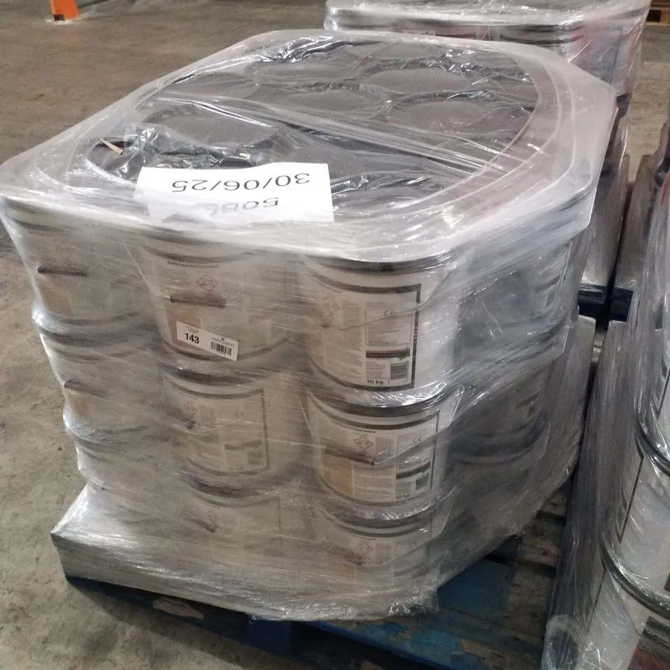 PALLET CONTAINING APPROXIMATELY 45 BUCKETS OF BOSTIK CEMENTONE RAPID SETTING WATERPROOF CEMENT 10KG