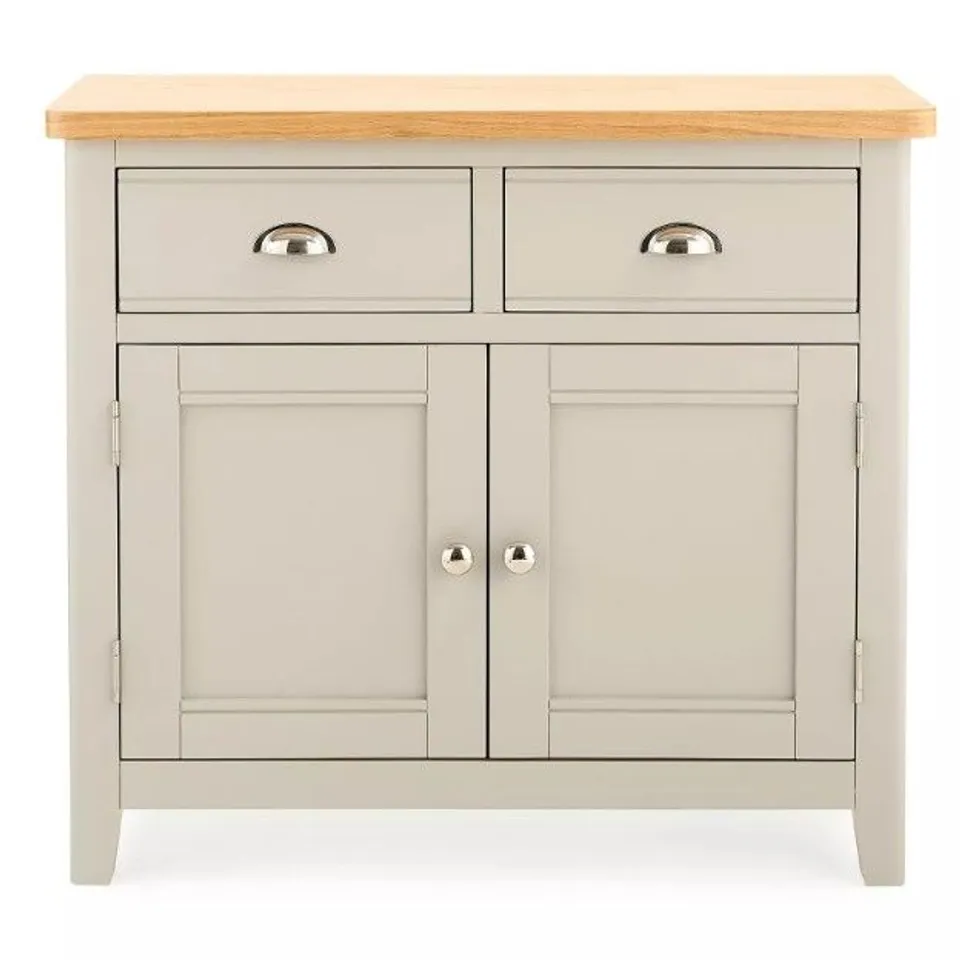 MALONE MEDIUM SIDEBOARD (2 DRAWERS) – GREY OAK