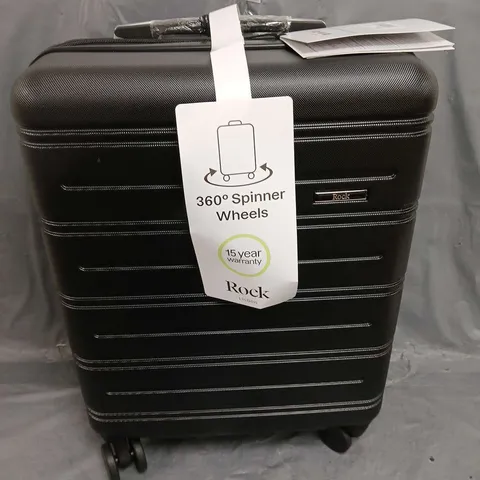 ROCK LUGGAGE LISBON SMALL SUITCASE BLACK