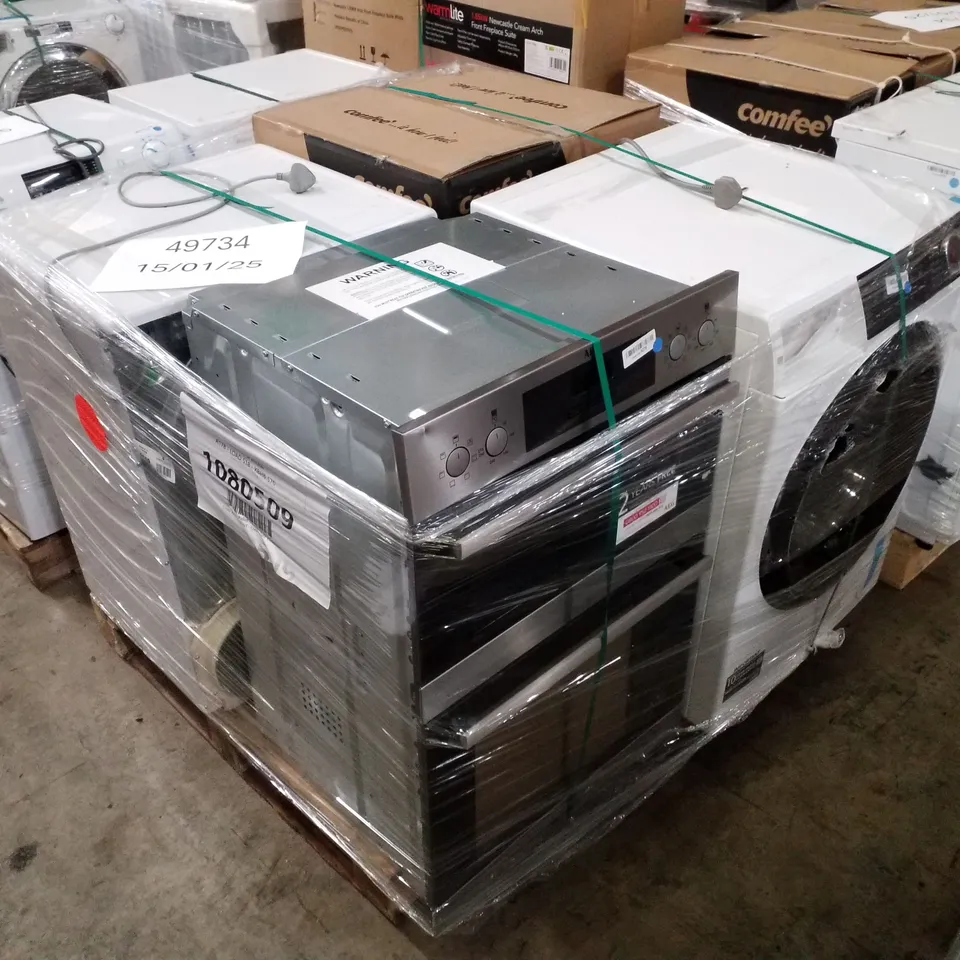 PALLET OF APPROXIMATELY 4 UNPROCESSED RAW RETURN WHITE GOODS TO INCLUDE