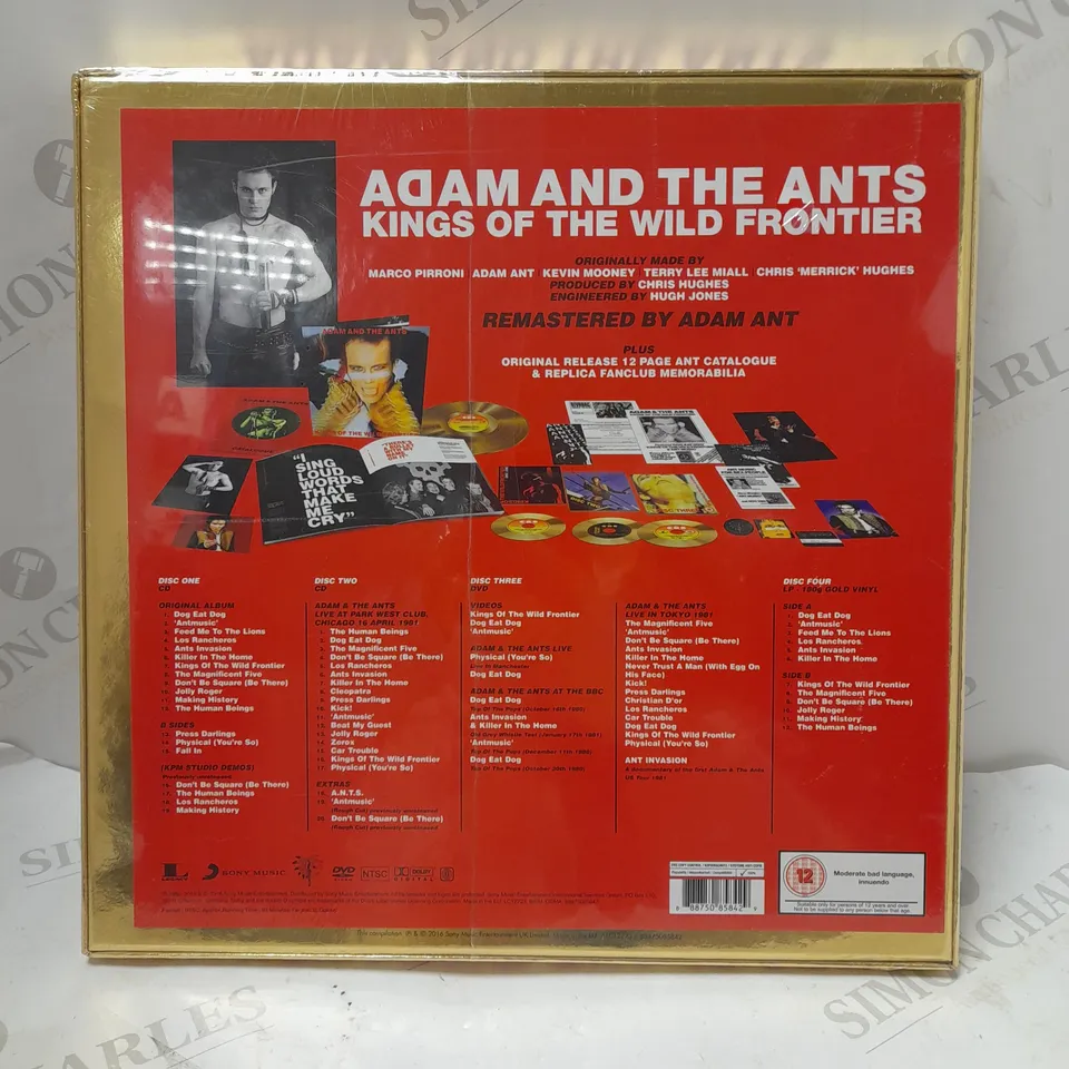 ADAM AND THE ANTS KINGS OF THE WILD FRONTIER VINYL