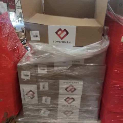 PALLET TO CONTAIN APPROX. 7 X LOVEBURN SQUARE FIRE PITS