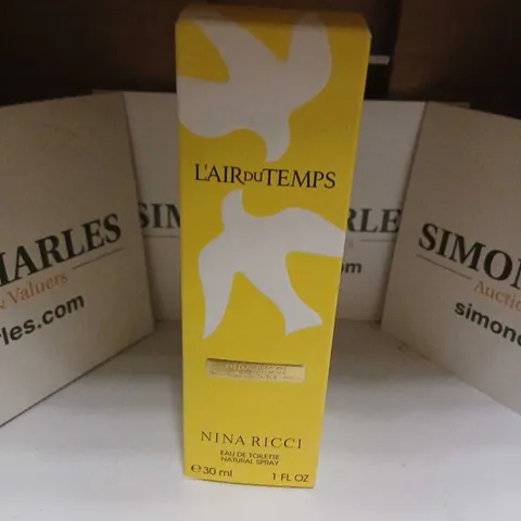 BOXED LAIR DU TEMPS NINA RICCI EAU DE TOILETTE 30ML