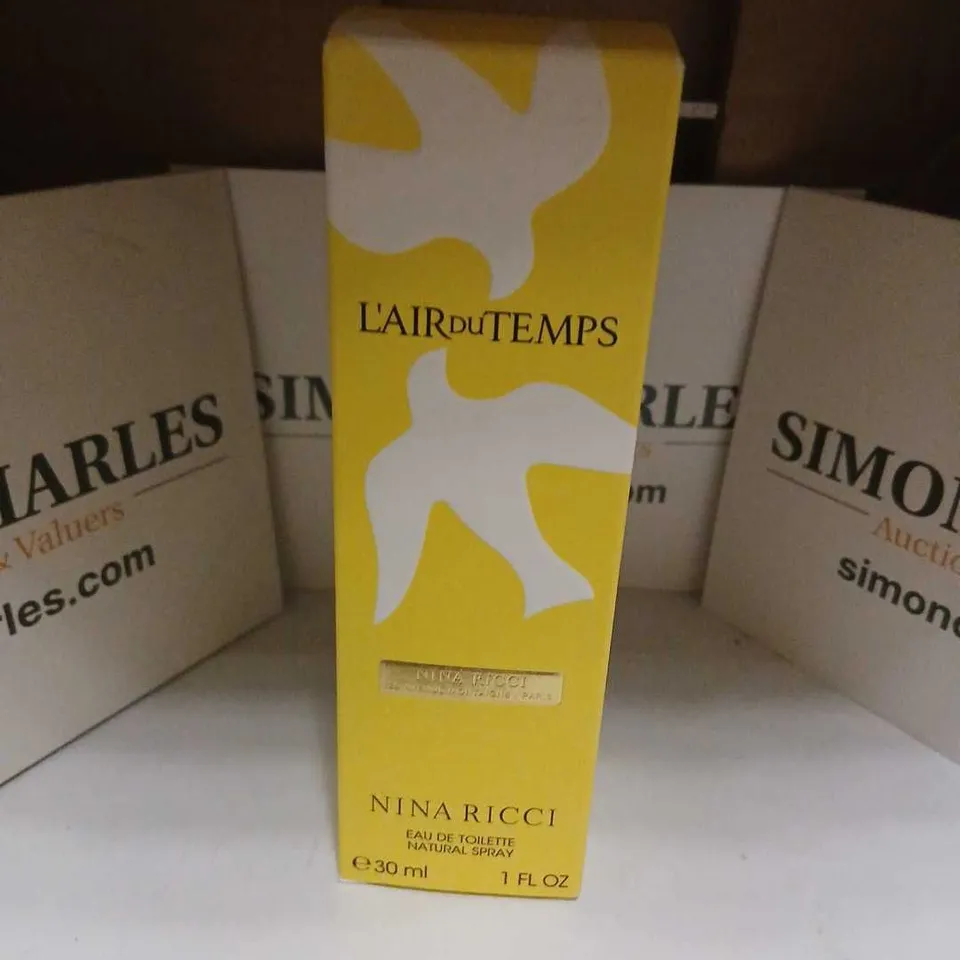 BOXED LAIR DU TEMPS NINA RICCI EAU DE TOILETTE 30ML