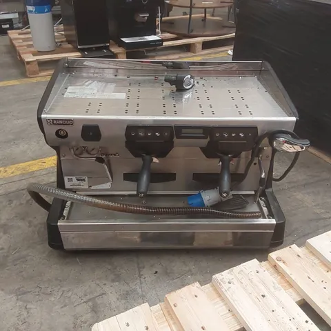 RANCILIO CLASSE 7 2 GROUP COMMERCIAL COFFEE MACHINE WITH ISTEAM