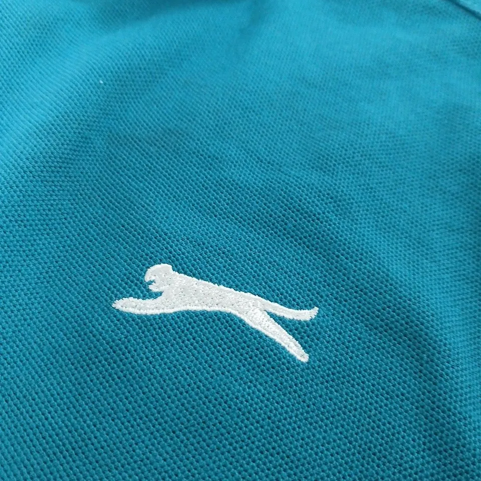 SLAZENGER TURQUOISE POLO SHIRT XS