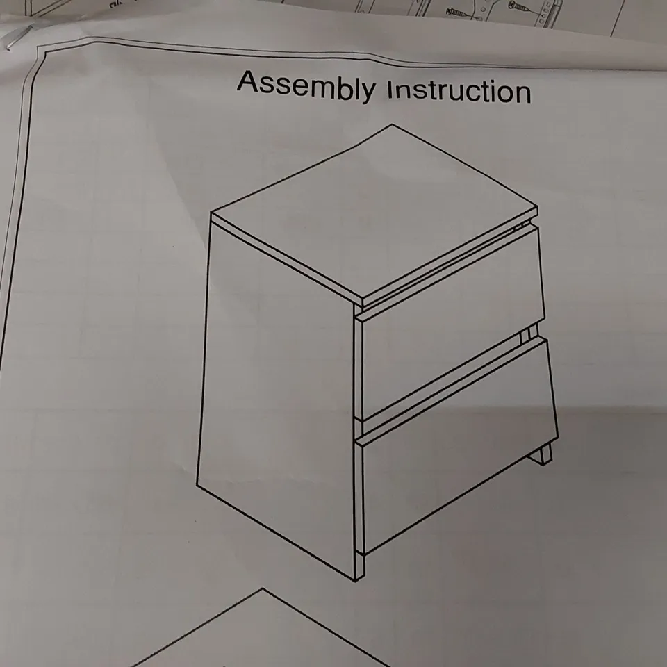 BOXED STORAGE CABINET (1 BOX)