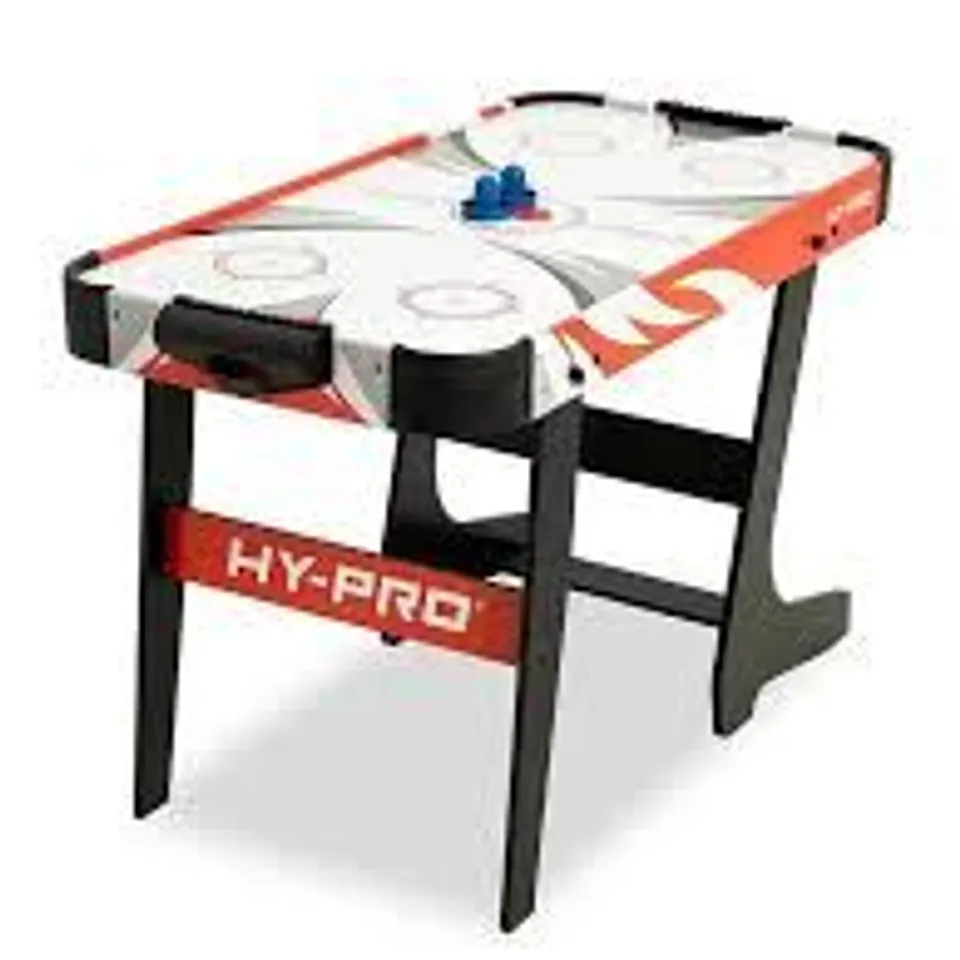 BOXED 4FT FOLDING AIR HOCKEY TABLE 