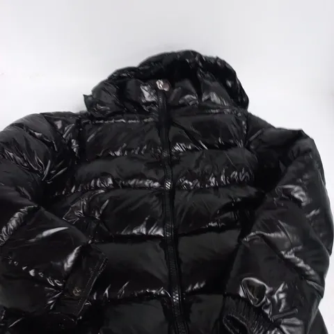 MONCLER DOWN PUFFER JACKET – BLACK - SIZE UNSPECIFIED