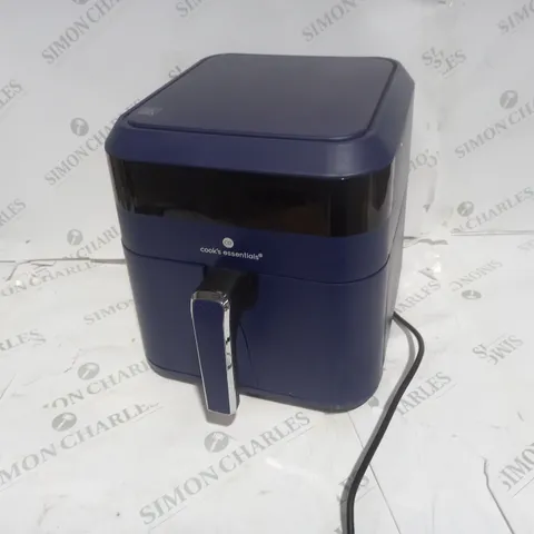 COOK'S ESSENTIALS 5.8L AIR FRYER IN NAVY