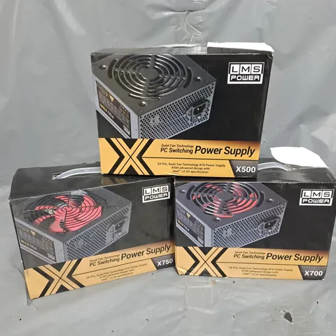 APPROXIMATELY 12 LMS POWER SUPPLYS TO INCLUDE X750, X700, X500 - COLLECTION ONLY