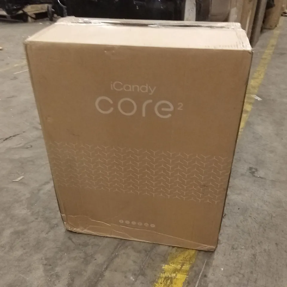 BOXED ICANDY CORE² STROLLER AND CARRYCOT - STORM GREY (2 BOXES)