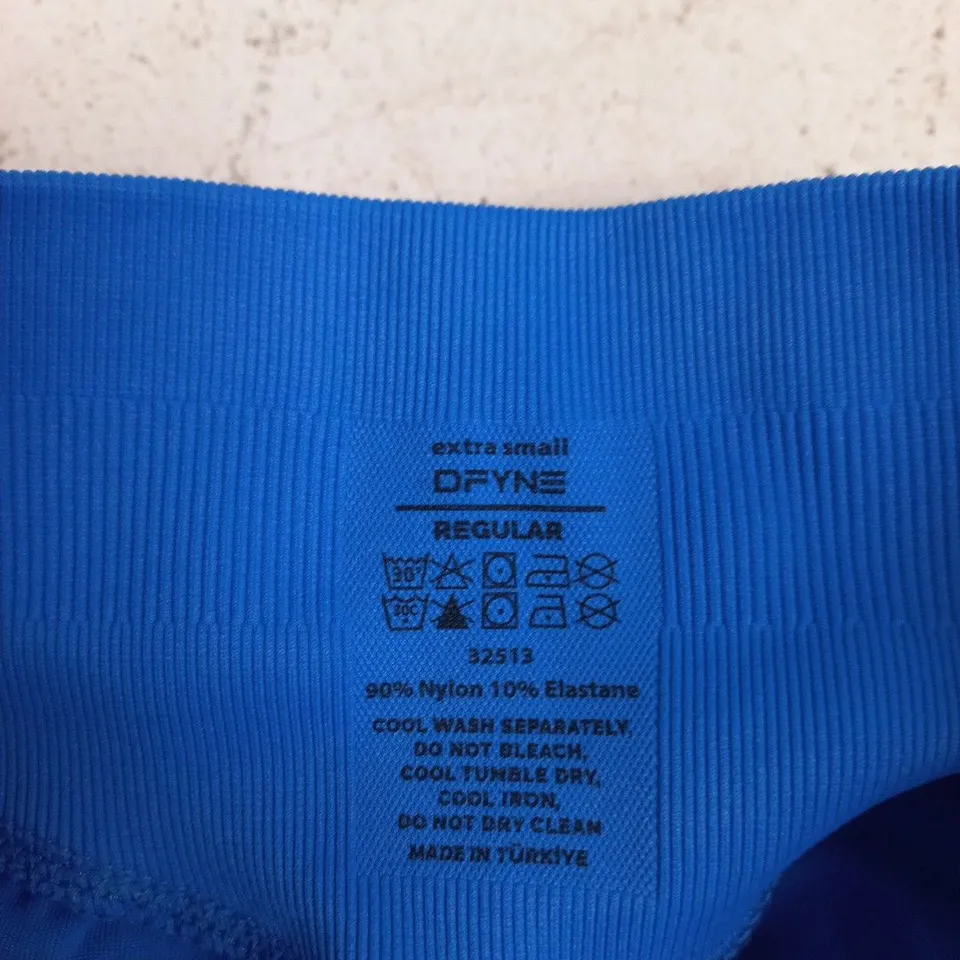 DFYNE IMPACT FLARES ELECTRIC BLUE TROUSERS – XS/REGULAR