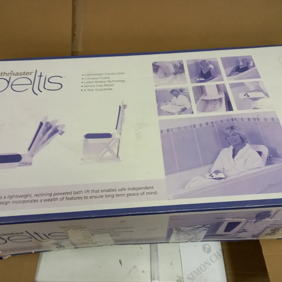 PATTERSON MEDIC THE BATHMASTER DELTIS BATH LIFT