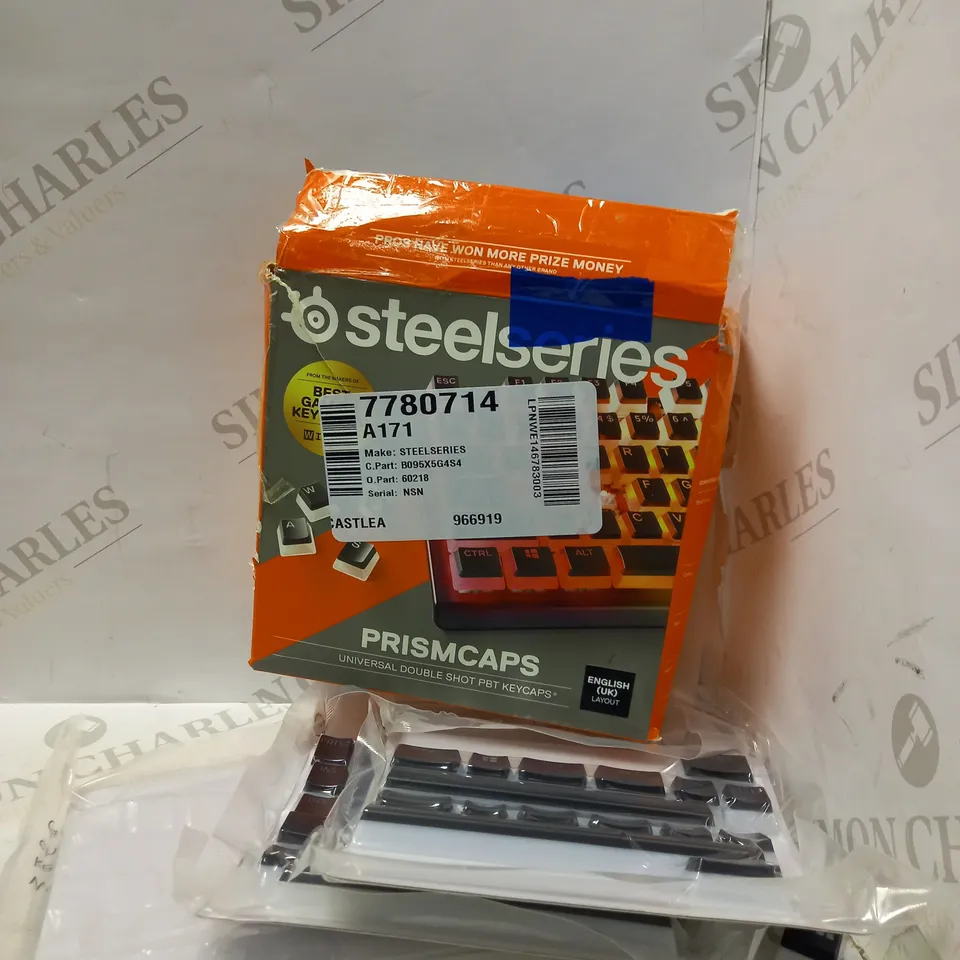 STEELSERIES PRISMCAPS UNIVERSAL DOUBLE SHOT PBT KEYCAPS 