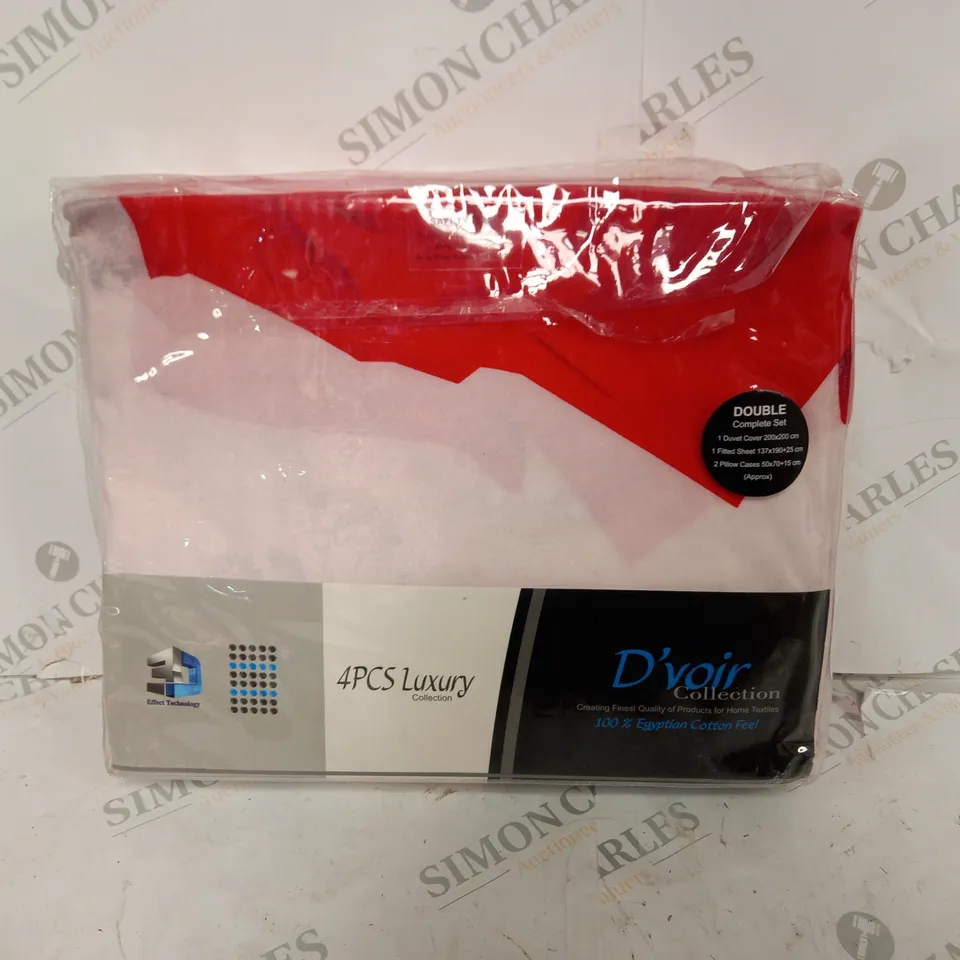 BAGGED D'VOIR COLLECTION DOUBLE DUVET SET