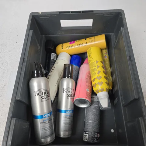 TOTE OF APPROXIMATELY 12 ASSORTED AEROSOLS TO INCLUDE: ARTERO CONDITIONER