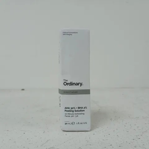THE ORDINARY AHA 30% + BHA 2% PEELING SOLUTION (30ML)