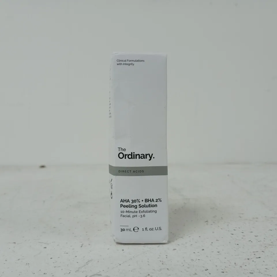 THE ORDINARY AHA 30% + BHA 2% PEELING SOLUTION (30ML)