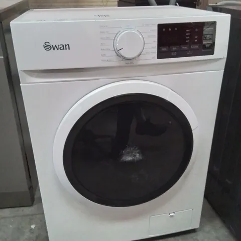 SWAN 8KG LOAD, 1400 SPIN FREESTANDING WASHING MACHINE - WHITE