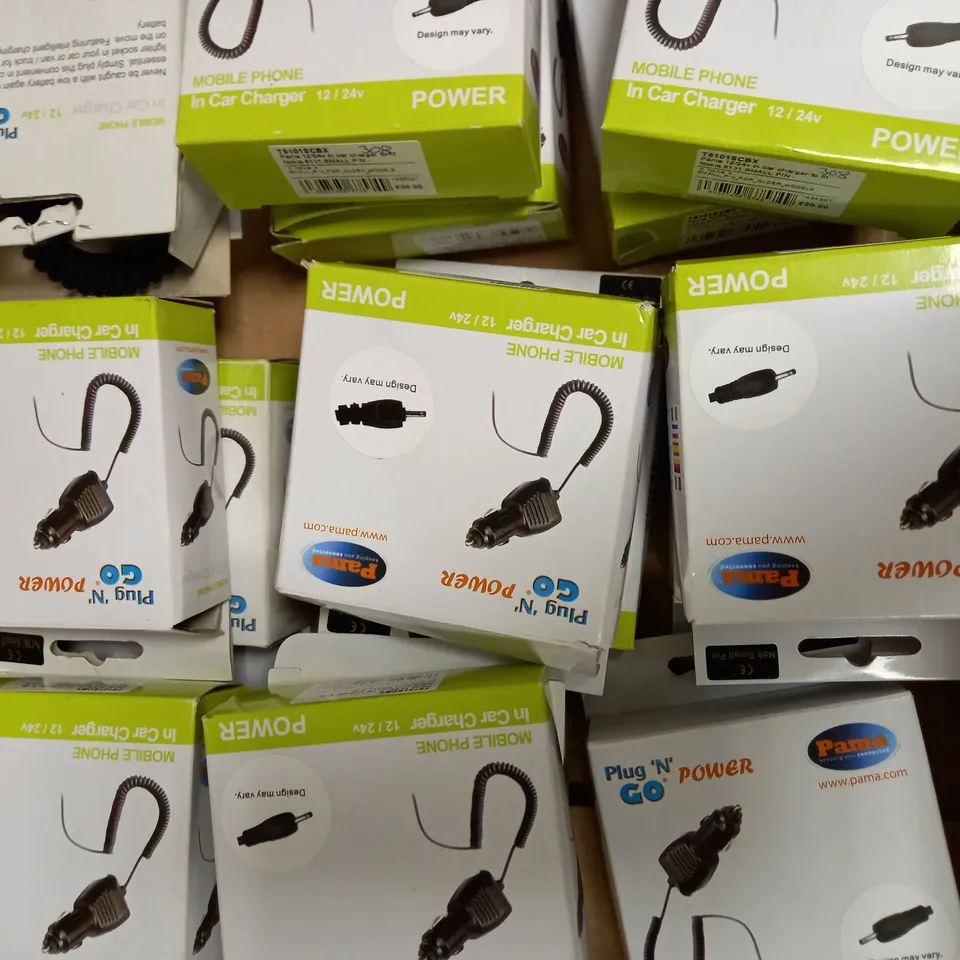 LOT OF 20 PLUG N GO IN CAR CHARGERS