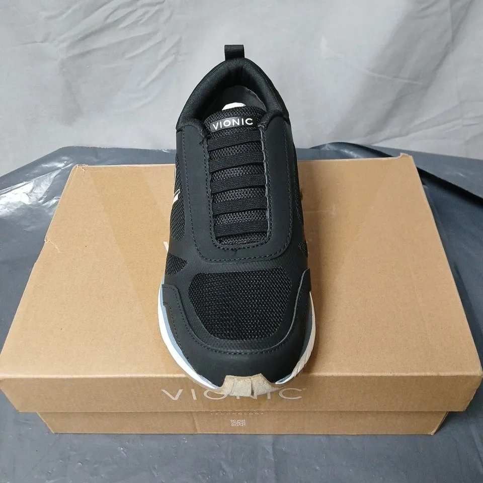 VIONIC DARCY TRAINER BLACK SIZE UK 7