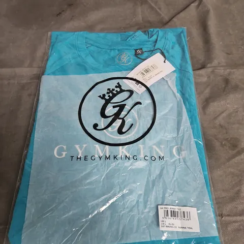 Gym King GK Pro Jersey Tee – Marine Teal, UK L