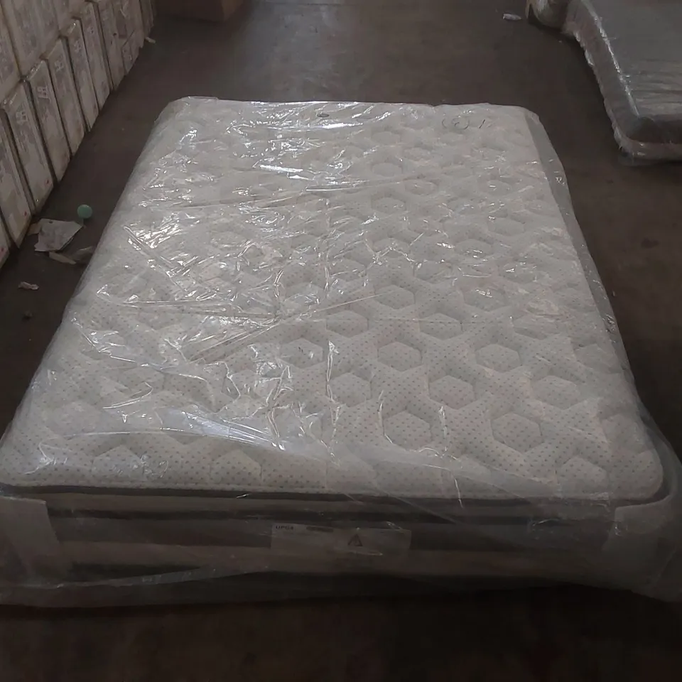 QUALITY BAGGED SILENTNIGHT MEMORY COOL 2000 PILLOW TOP 5' KING SIZE MATTRESS 