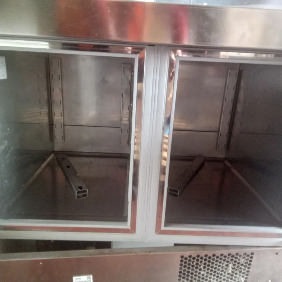 2 DRAWER CHILLER WITH WORKSPACE 