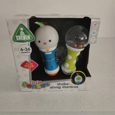 LITTLE SENSE SHAKE-ALONG MARACAS – BABY TOY (6–36 MONTHS)