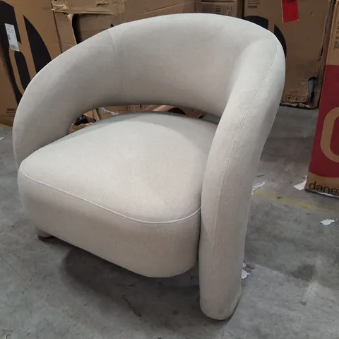DANETTI RHETT NATURAL FABRIC ACCENT CHAIR
