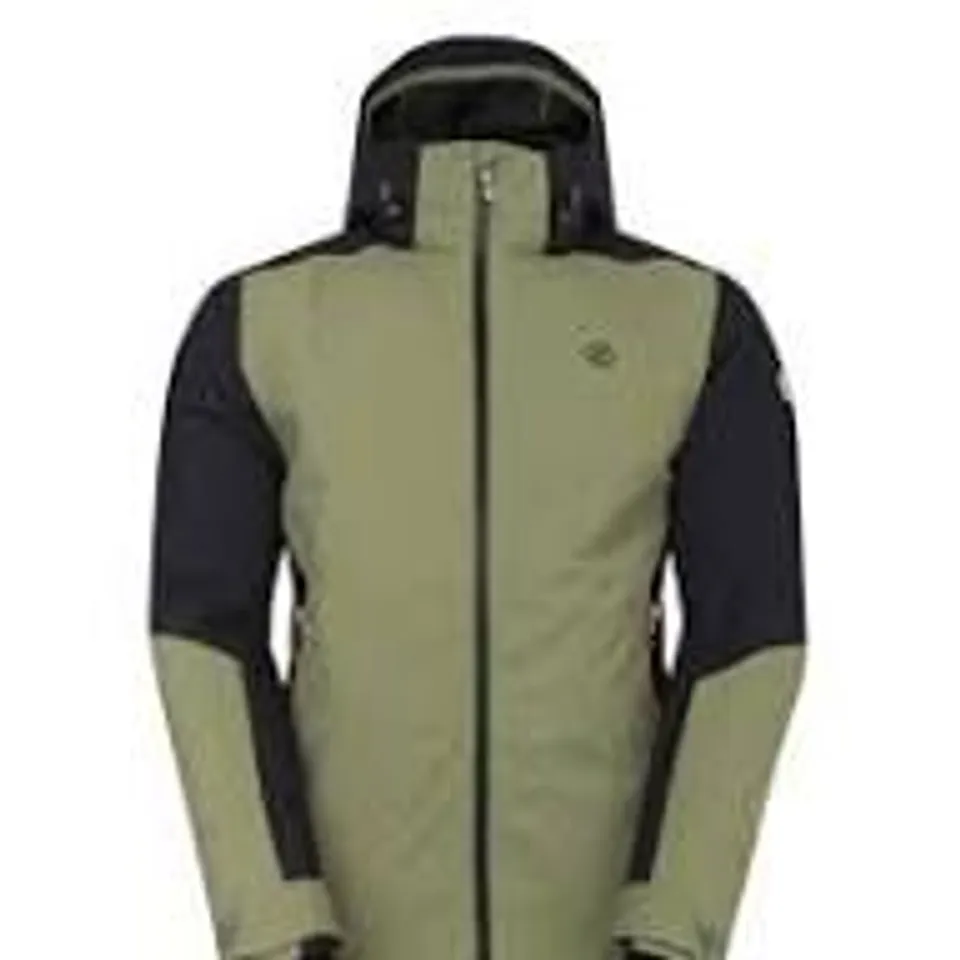 BRAND NEW DARE2B PRECISION II WINTER JACKET – BLACK/OLIVE GREEN UK SIZE M