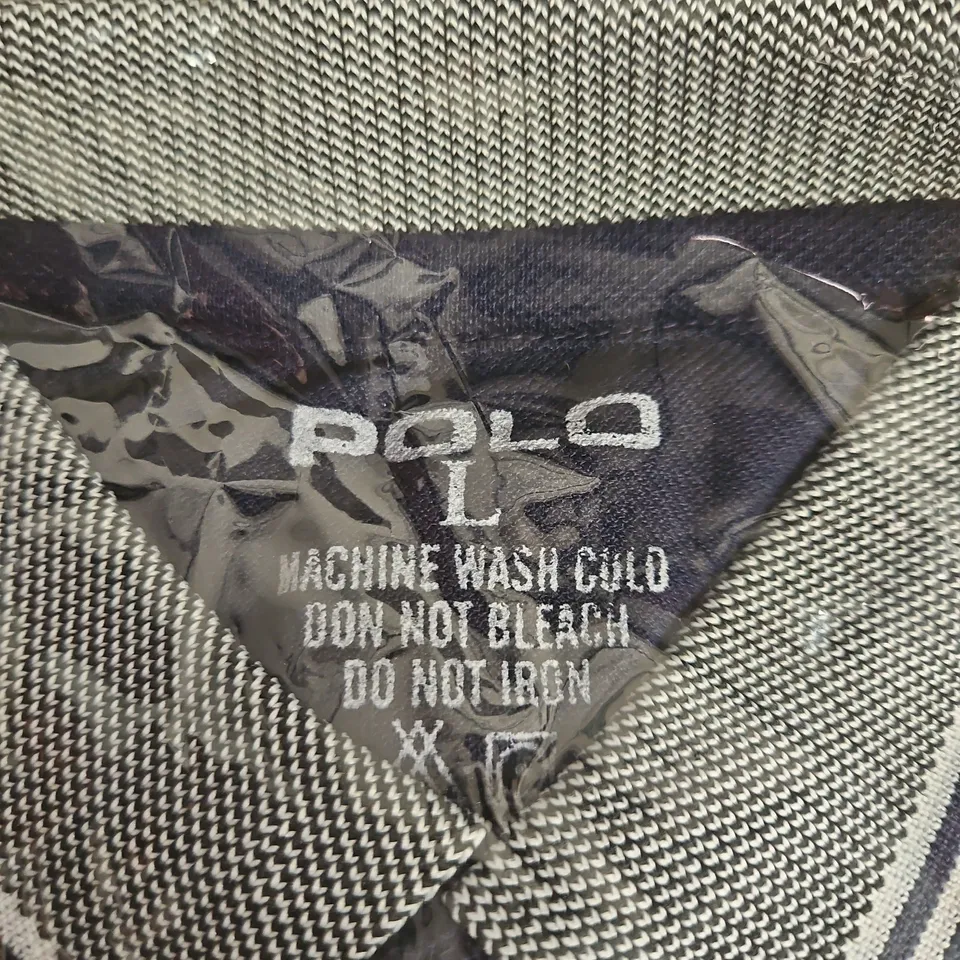 POLO RALPH LAUREN POLO SHIRT – NAVY, MEN'S SIZE L