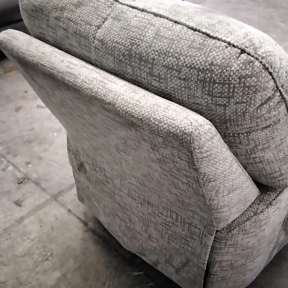 QUALITY BRITISH DESIGNED & MANUFACTURED G PLAN CHADWICK DUAL ELEVATE ARMCHAIR REMCO LIGHT GREY FABRIC