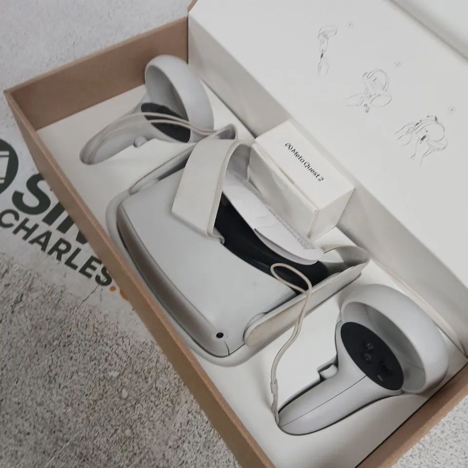 META QUEST 2 VR HEADSET WITH CONTROLLERS – BOXED
