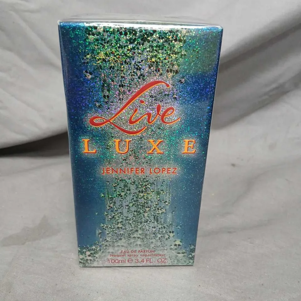 BOXED AND SEALED LIVE LUXE JENNIFER LOPEZ EAU DE PARFUM 100ML