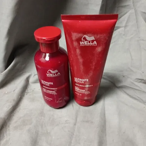 WELLA PROFESSIONALS ULTIMATE REPAIR SHAMPOO & CONDITIONER – RED BOTTLES