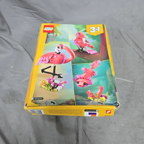 LEGO CREATOR 3-IN-1 FLAMINGO SET (3170) – 288 PIECES – BOXED