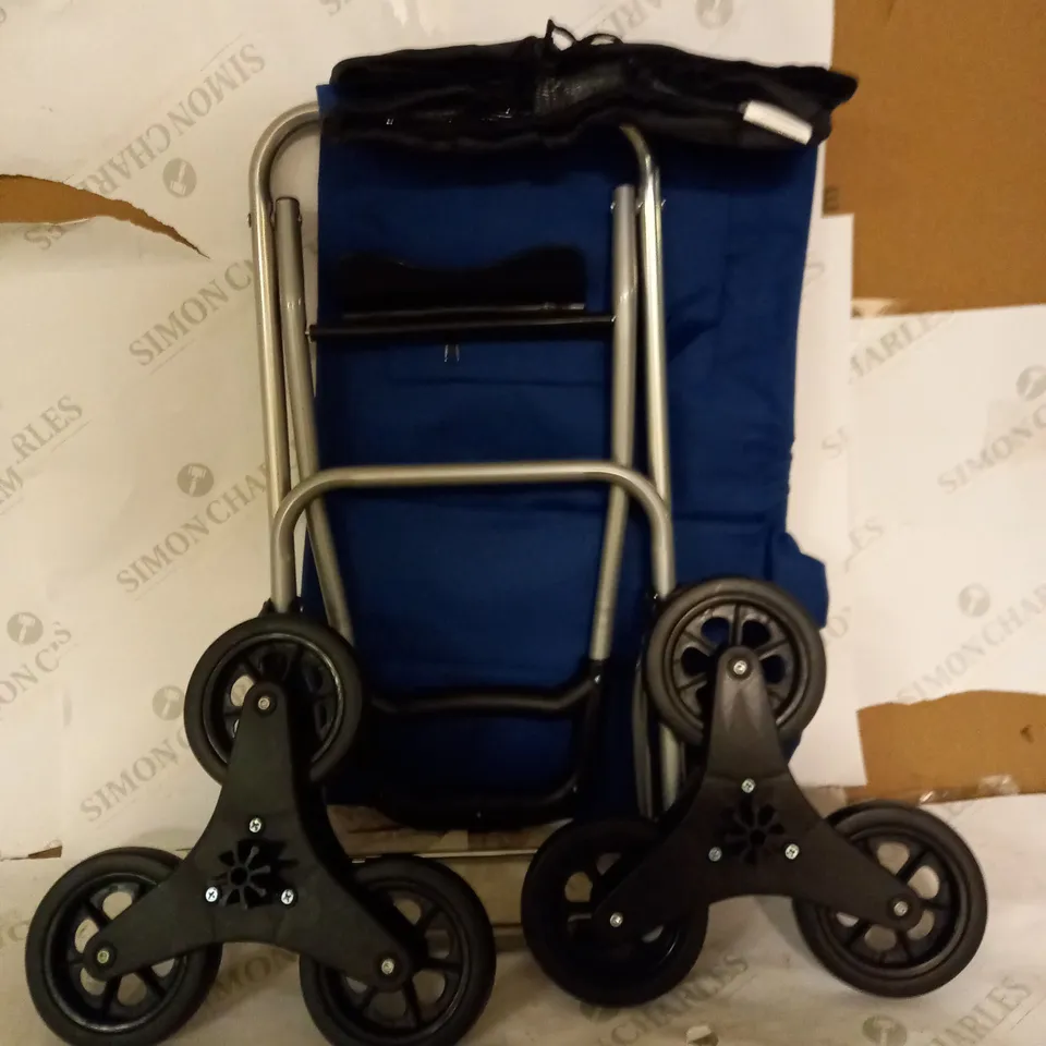 LOCK 'N LOCK INSULATED SHOPPING TROLLEY CART, NAVY